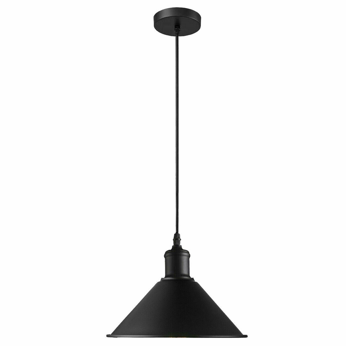 Black Pendant Lamp Industrial Style Decorative Ceiling Lamp