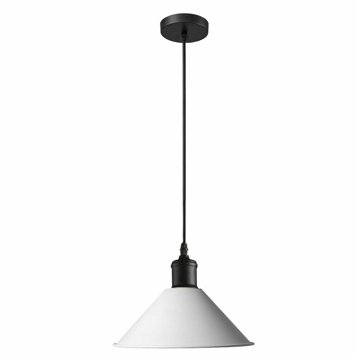 White Pendant Lamp Industrial Style Decorative Ceiling Lamp