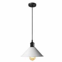 White Pendant Lamp Industrial Style Decorative Ceiling Lamp