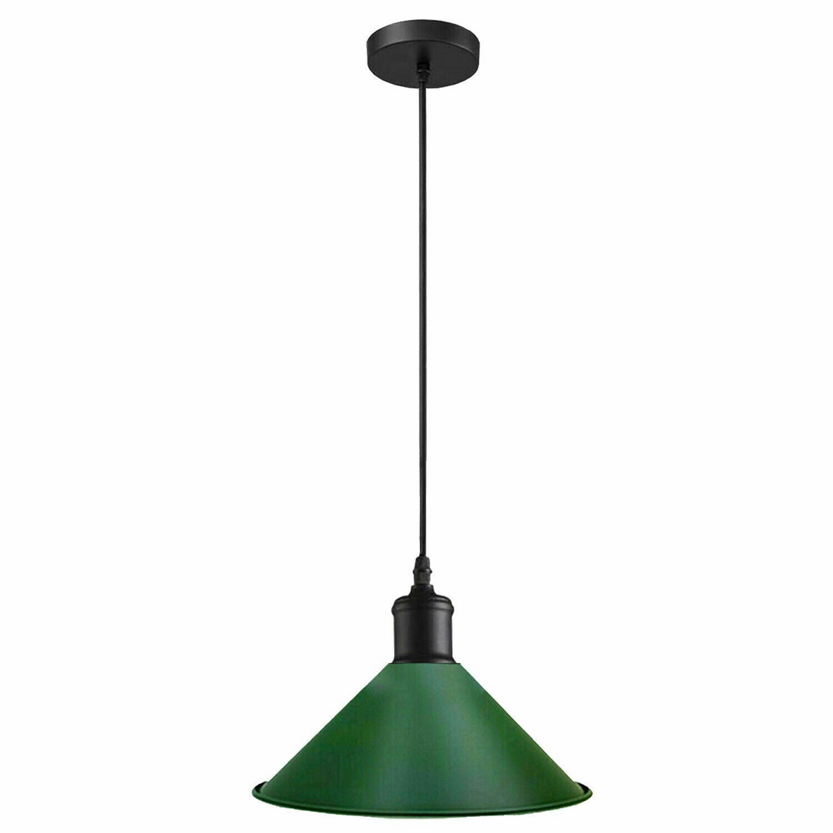 Green Pendant Lamp Industrial Style Decorative Ceiling Lamp