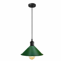 Green Pendant Lamp Industrial Style Decorative Ceiling Lamp