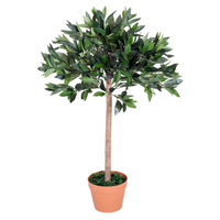 Outsunny 3ft Artificial Olive Tree Indoor Plant | Realistic Greenery for Home and Office | Low-Maintenance