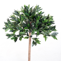 Outsunny 3ft Artificial Olive Tree Indoor Plant | Realistic Greenery for Home and Office | Low-Maintenance