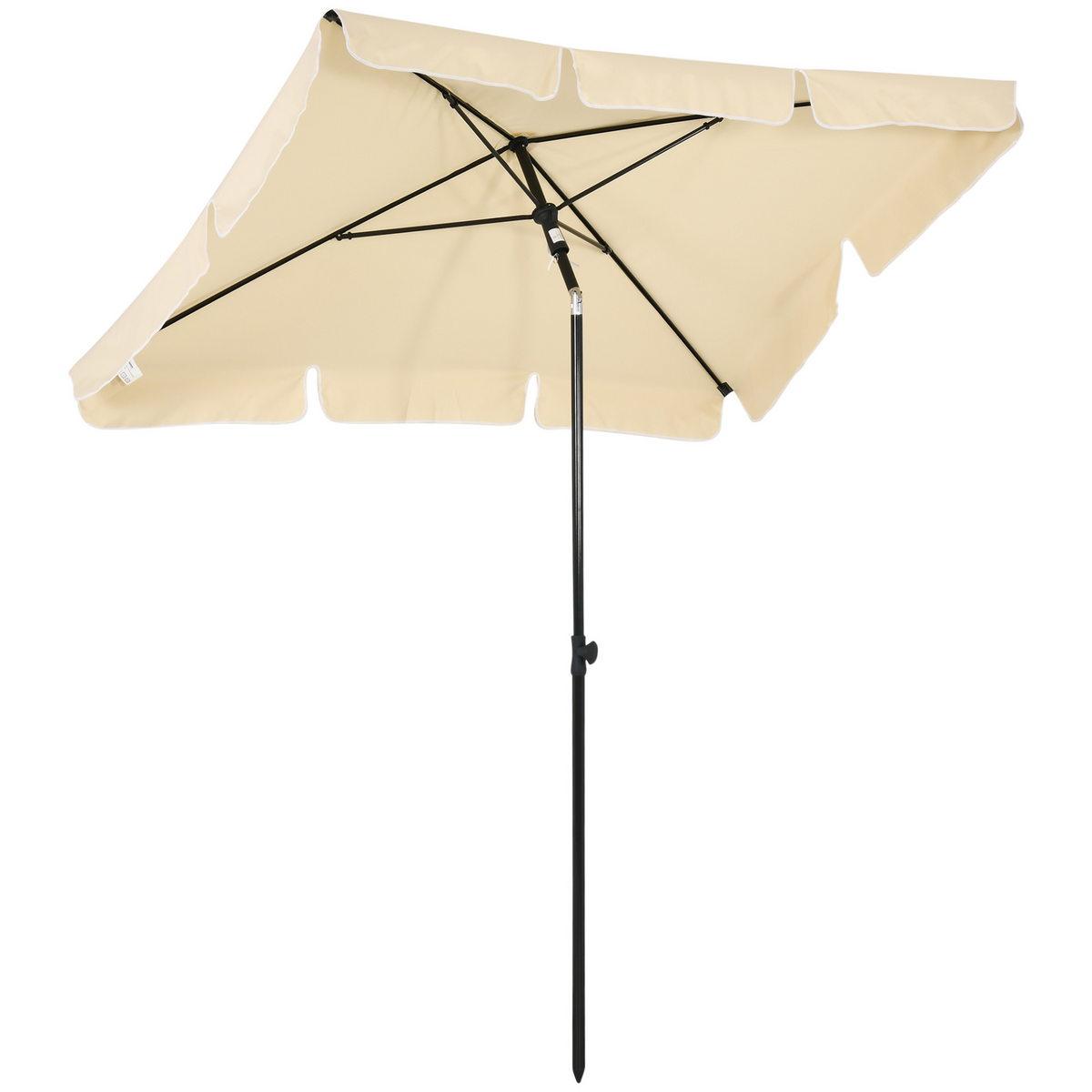 Outsunny Aluminium Sun Parasol Garden Umbrella - Stay Cool and Shaded