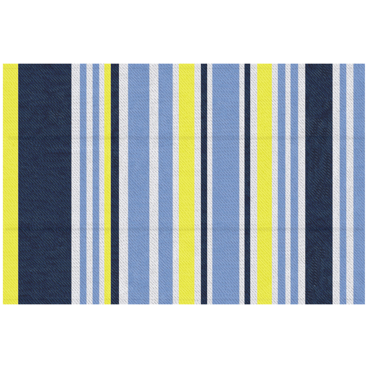 Outsunny Reversible Outdoor Rug, Waterproof Plastic Straw Mat - 121 x 182 cm