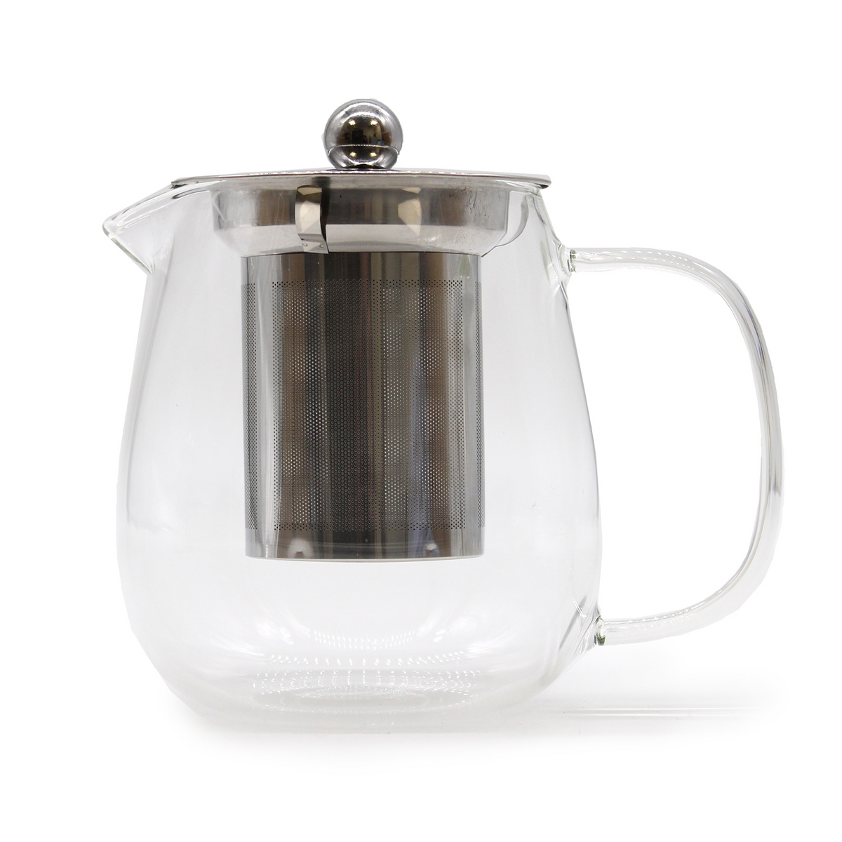 Glass Infuser Teapot - Contemporary - 550ml | Elegant and Functional Tea Brewing