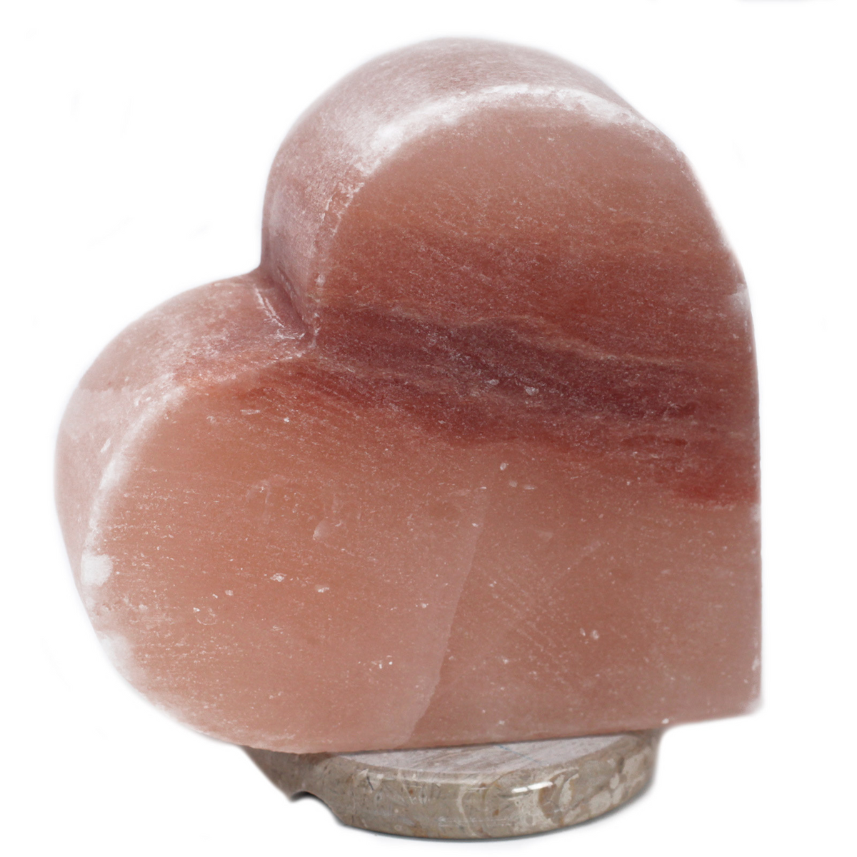 Crafted Salt Lamp - Heart | Himalayan Crystal Salt Lamp