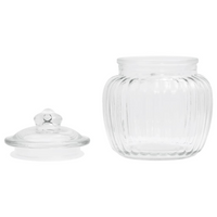 vidaXL Storage Jars 6 pcs 500 ml Glass - Decorative and Functional Glass Jars