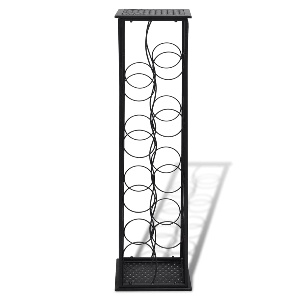 Wine Rack for 8 Bottles Metal - Elegant and Sturdy Wine Storage