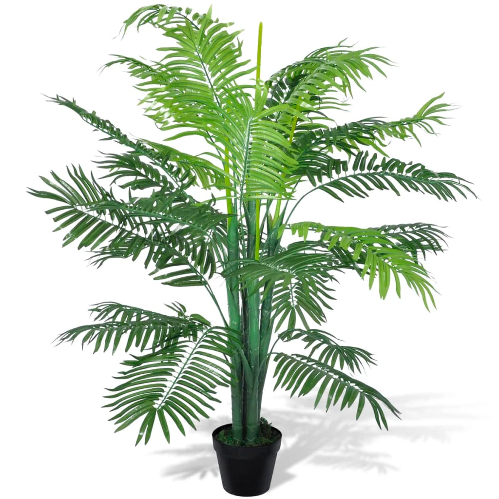 Artificial Phoenix Palm Tree with Pot 130 cm - Lifelike and Elegant | YourStore.com