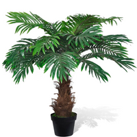 Lifelike Artificial Cycus Palm Tree with Pot 80 cm | Bring Nature into Your Space