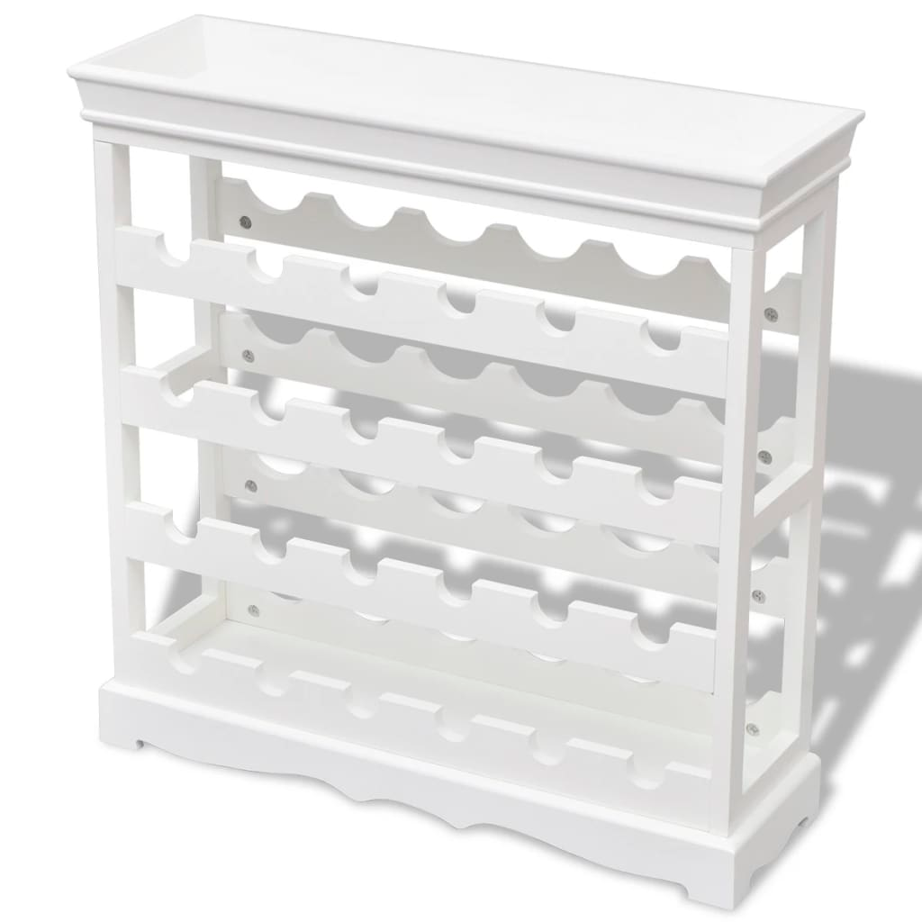 Wine Cabinet Abreu White - Stylish and Practical Wine Storage Solution