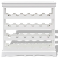 Wine Cabinet Abreu White - Stylish and Practical Wine Storage Solution