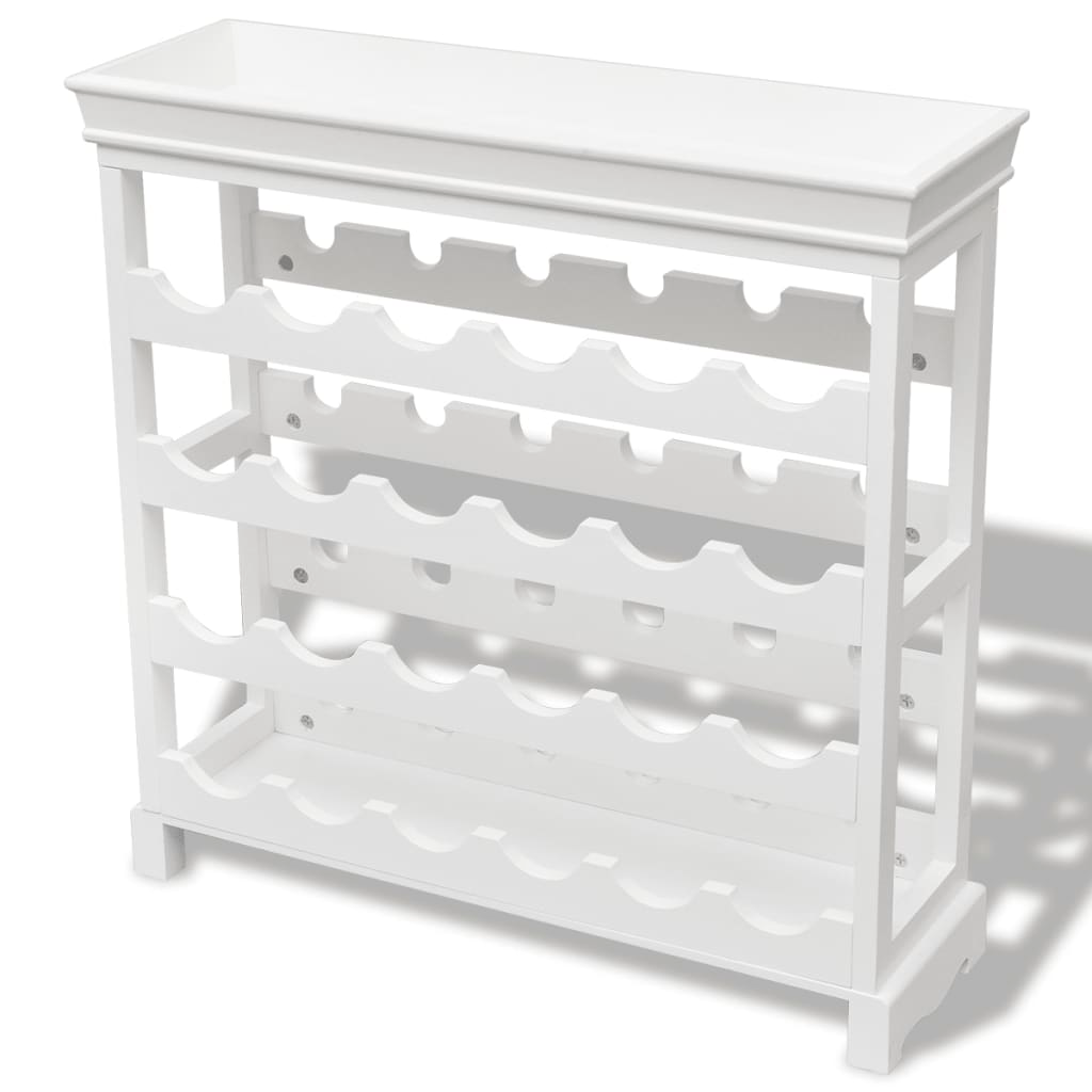 Wine Cabinet Abreu White - Stylish and Practical Wine Storage Solution