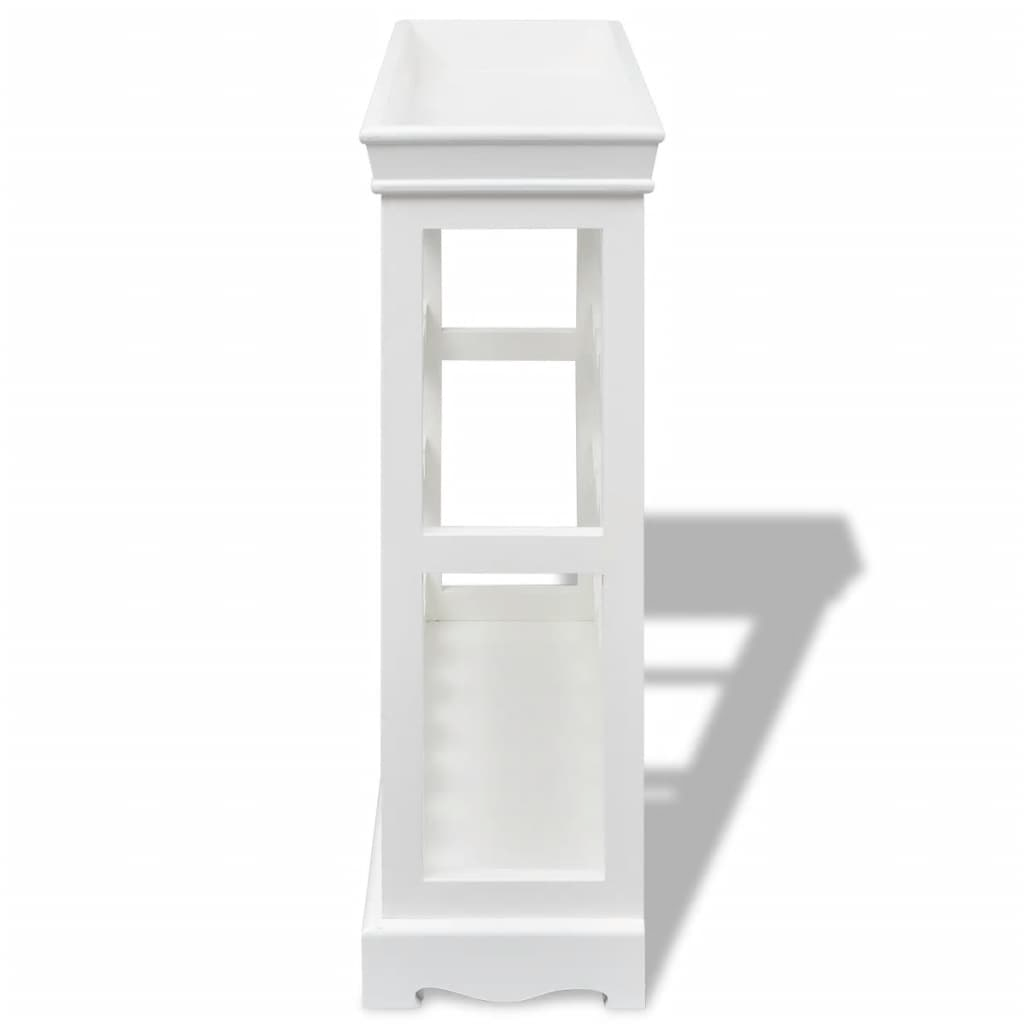 Wine Cabinet Abreu White - Stylish and Practical Wine Storage Solution