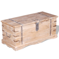 Storage Chest Acacia Wood - Solid and Stylish Storage Solution