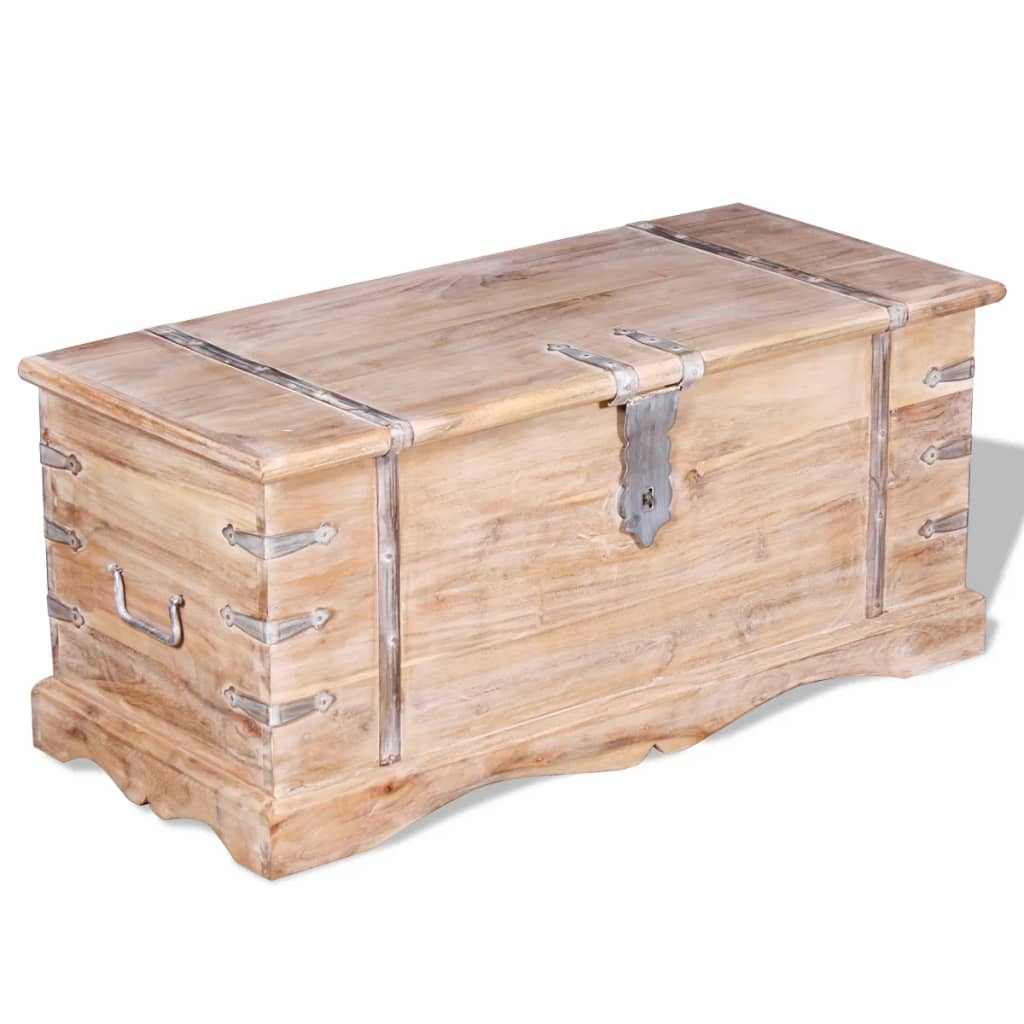 Storage Chest Acacia Wood - Solid and Stylish Storage Solution