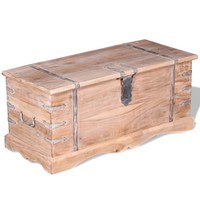 Storage Chest Acacia Wood - Solid and Stylish Storage Solution