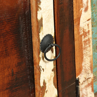 Sideboard Solid Reclaimed Wood 120x35x76 cm - Ample Storage Space | Antique-style | Handmade