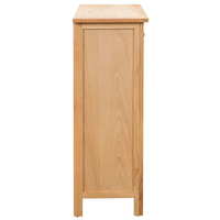 Wine Cabinet 72x32x90 cm Solid Oak Wood - Elegant and Durable