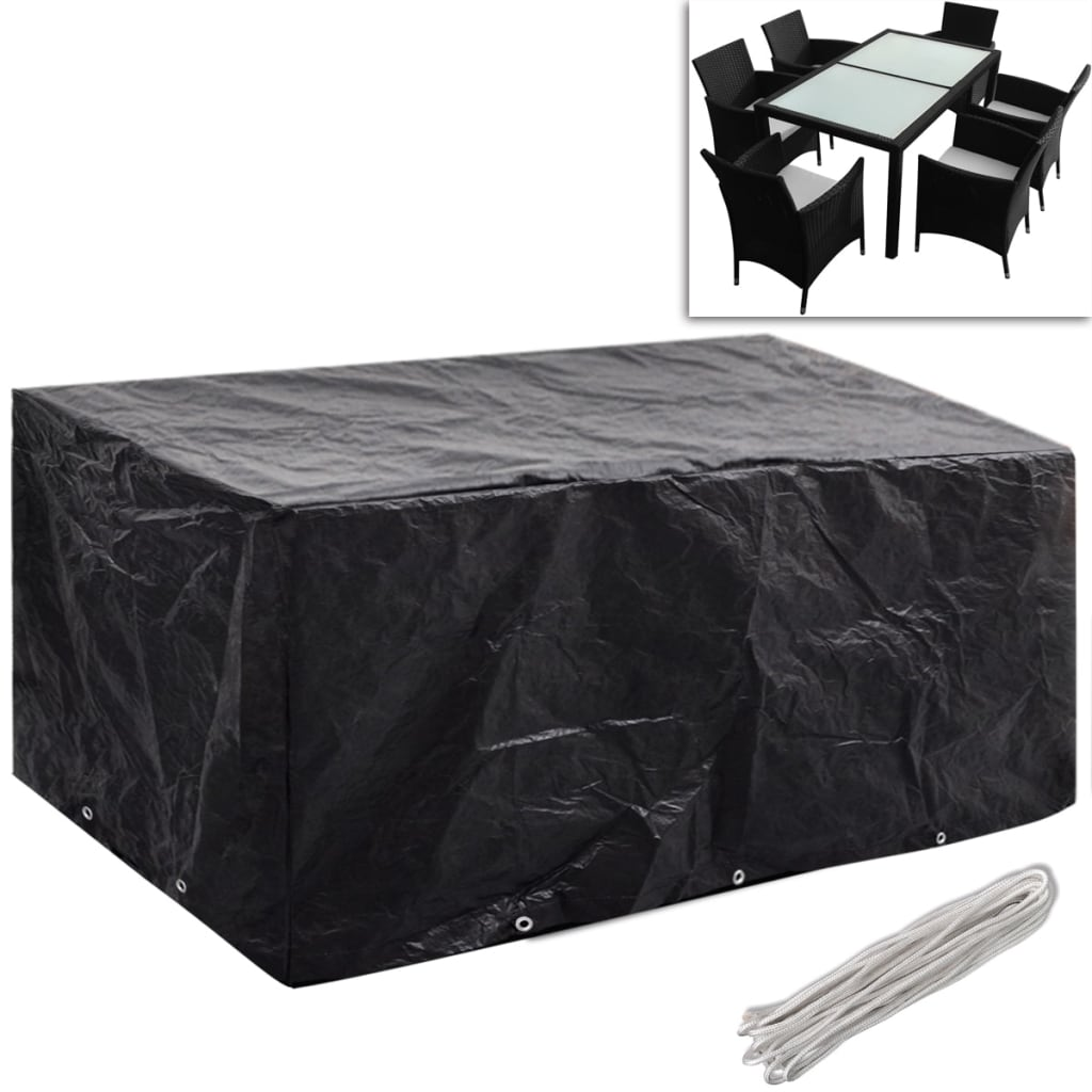 vidaXL Garden Furniture Covers 2pcs | Protect Your Outdoor Rattan Sets