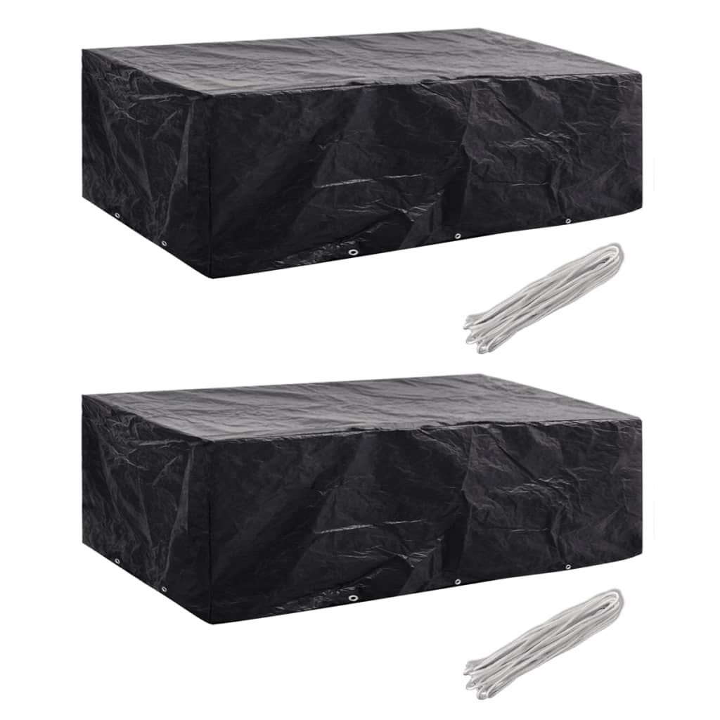 vidaXL Garden Furniture Covers 2pcs - Waterproof and UV-Resistant