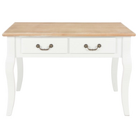 Coffee Table White 80x80x50 cm Wood - Sturdy and Stylish