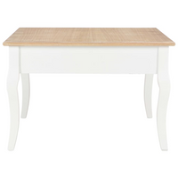 Coffee Table White 80x80x50 cm Wood - Sturdy and Stylish