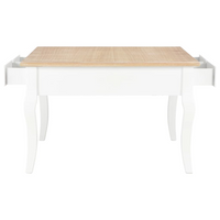 Coffee Table White 80x80x50 cm Wood - Sturdy and Stylish