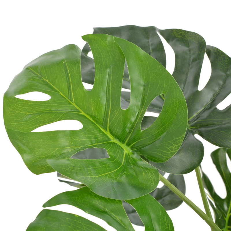 Artificial Plant Monstera with Pot Green 100 cm - Realistic Decorative Plant for Home or Office