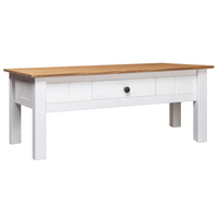 Coffee Table White | Solid Pine Wood Panama Range