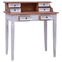 Writing Desk with Drawers 90x50x101 cm - Solid Reclaimed Wood