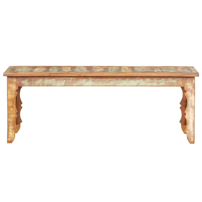 Coffee Table 110x50x40 cm Solid Reclaimed Wood - Vintage Style