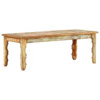 Coffee Table 110x50x40 cm Solid Reclaimed Wood - Vintage Style