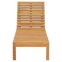 Sun Loungers 2 pcs Solid Wood Teak