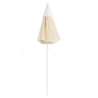 Outdoor Parasol with Steel Pole Sand 180 cm - Create Shade and Enjoy the Outdoors