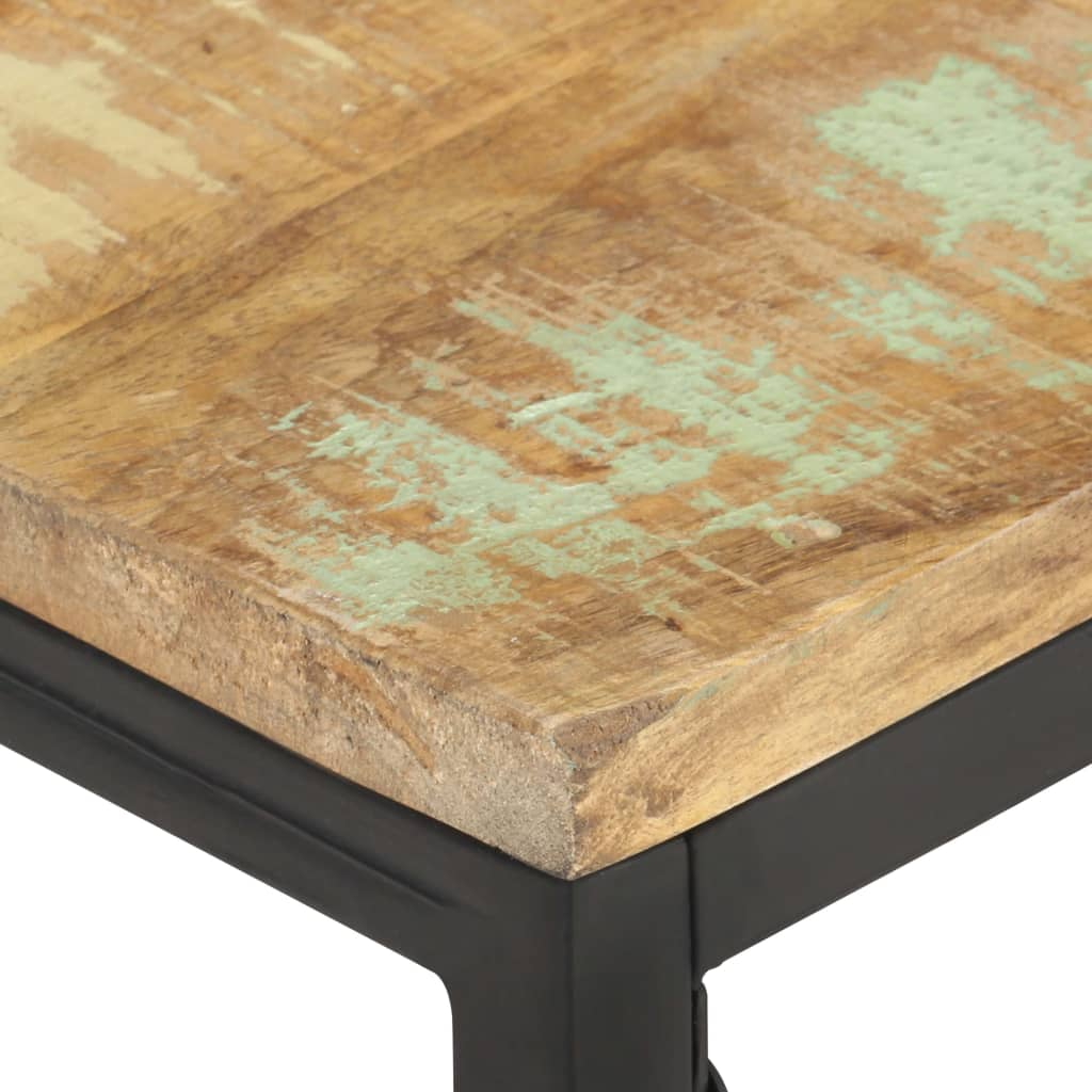 Coffee Table 110x60x35 cm Solid Reclaimed Wood - Rustic Style