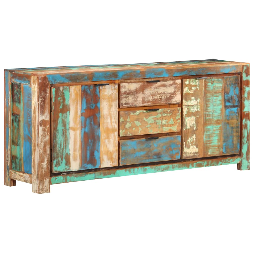 Sideboard 175x40x75 cm - Solid Reclaimed Wood | Rustic Style Furniture