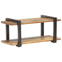 TV Cabinet 90x40x40 cm Solid Reclaimed Wood - Industrial Style | Enhance Your Living Room Decor