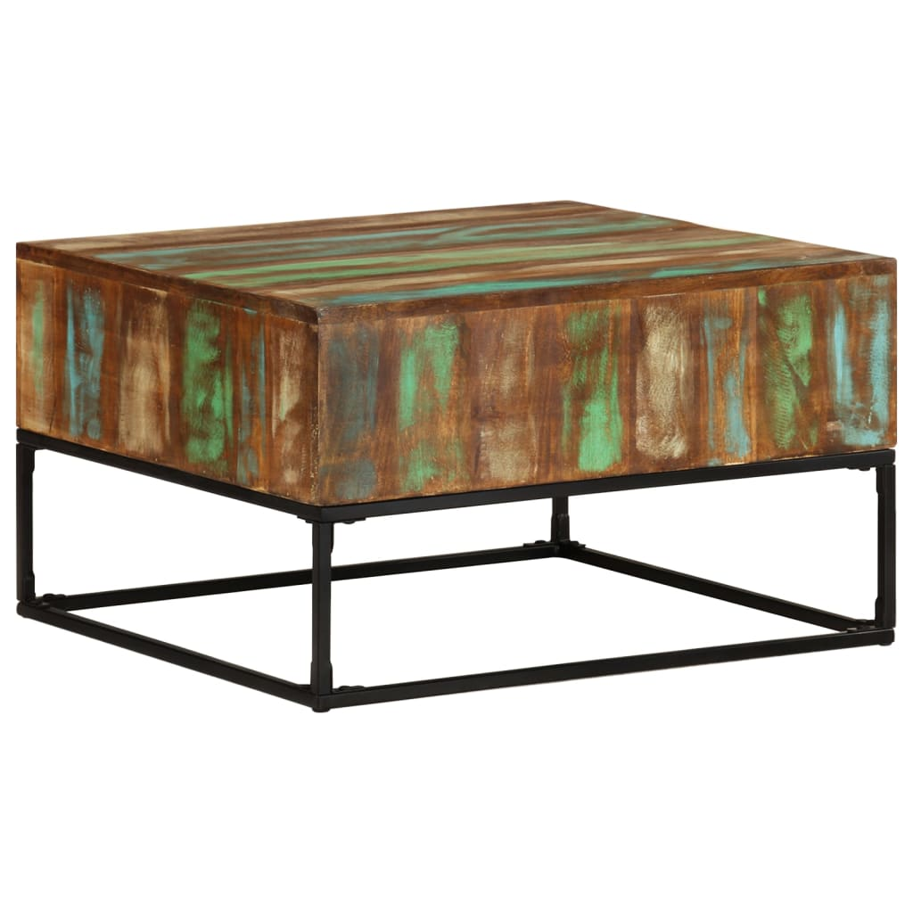 Coffee Table 68x68x41 cm Solid Reclaimed Wood