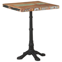 Bistro Table - Solid Reclaimed Wood - 60x60x76 cm