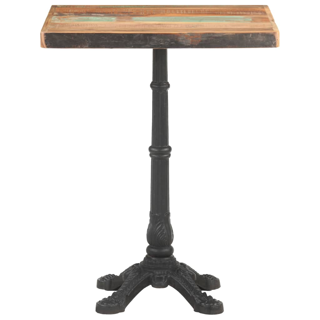 Bistro Table - Solid Reclaimed Wood - 60x60x76 cm