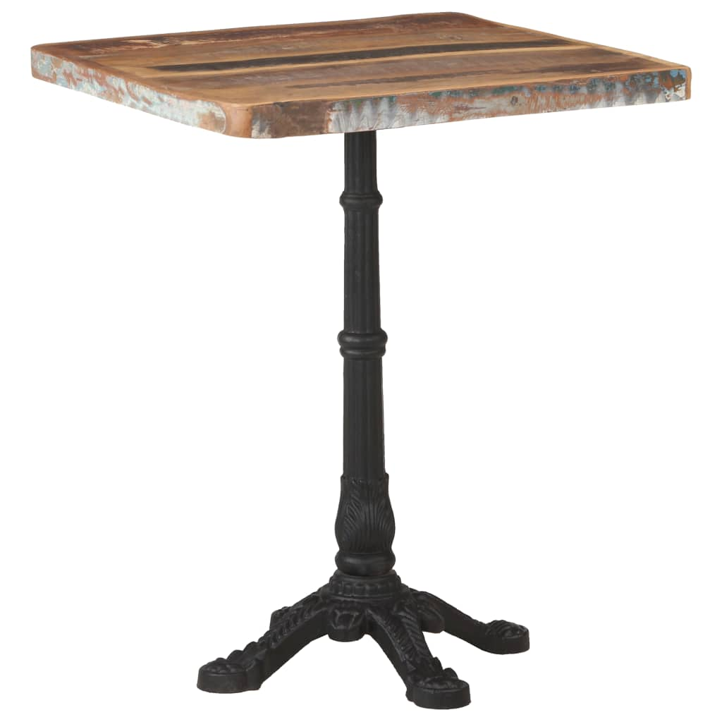 Bistro Table - Solid Reclaimed Wood - 60x60x76 cm