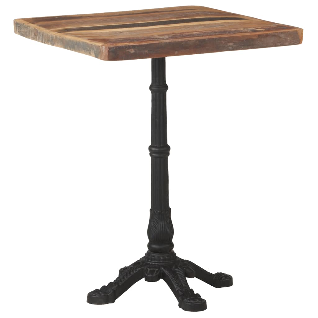 Bistro Table - Solid Reclaimed Wood - 60x60x76 cm