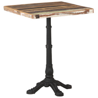 Bistro Table - Solid Reclaimed Wood - 60x60x76 cm