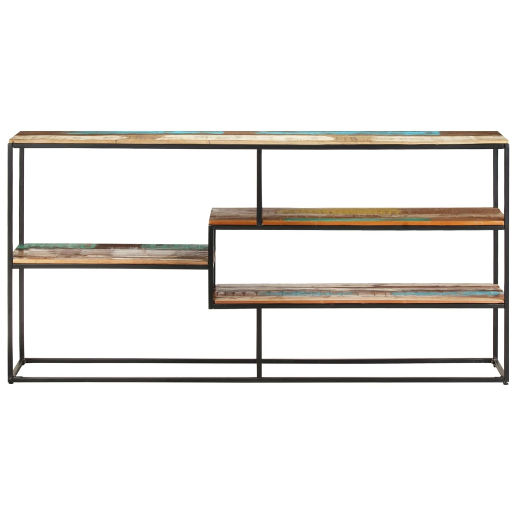 Sideboard 150x30x75 cm - Solid Reclaimed Wood | Industrial Charm