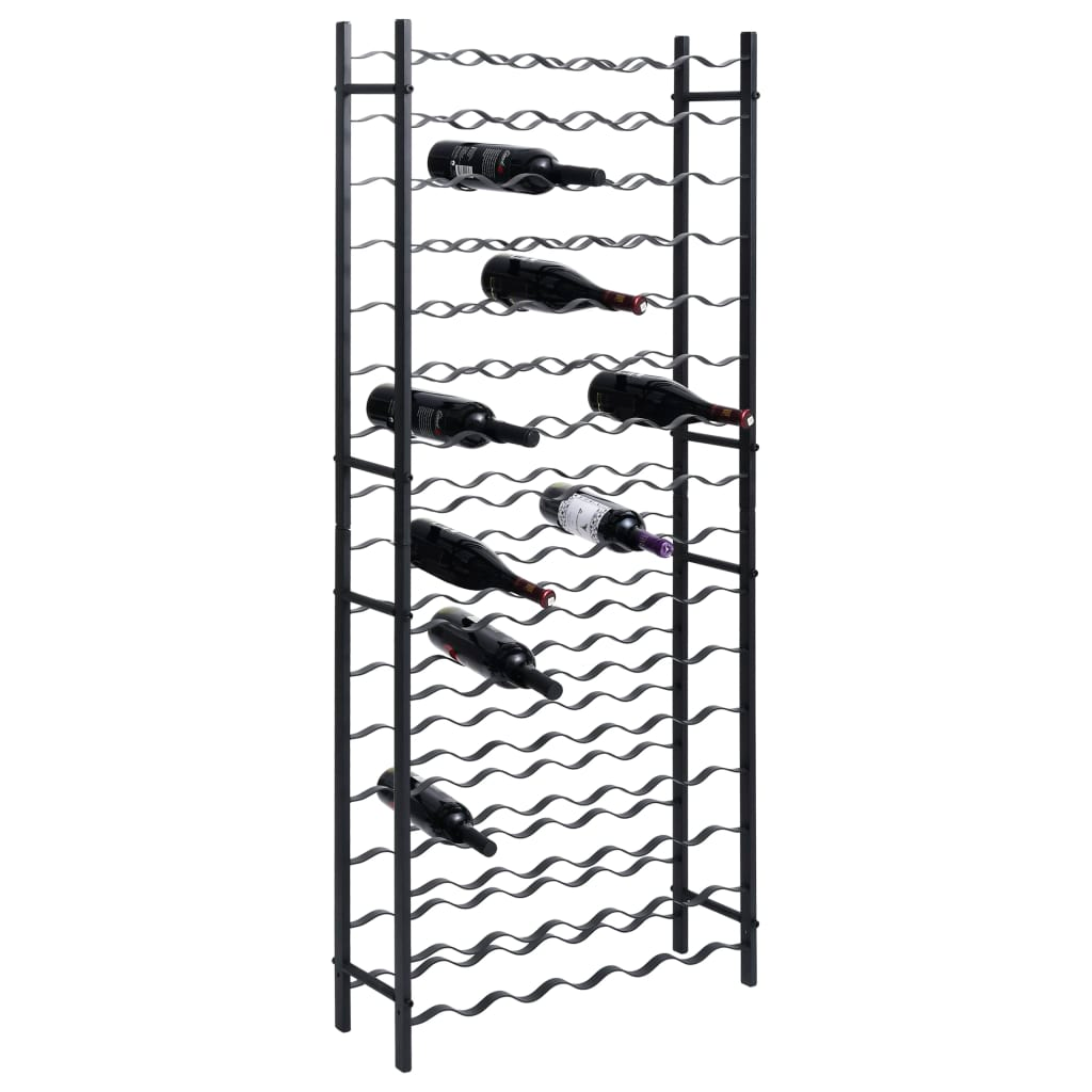 Wine Rack for 96 Bottles Black Iron - Sturdy and Stylish Storage Solution