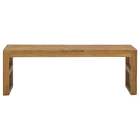 TV Stand 110x60x38 cm Solid Teak Wood - Stylish and Functional Design