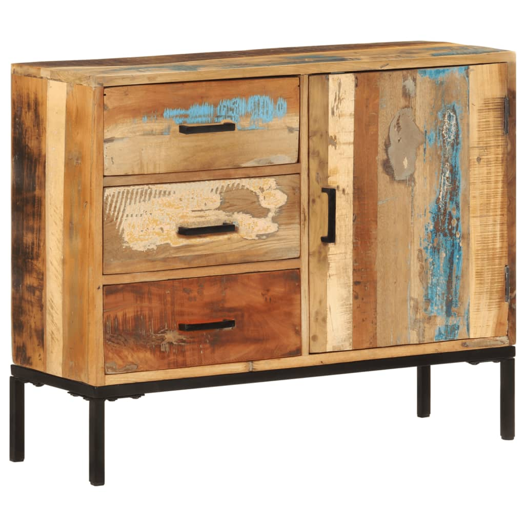 Sideboard 88x30x73 cm | Solid Reclaimed Wood | Eco-Friendly Furniture