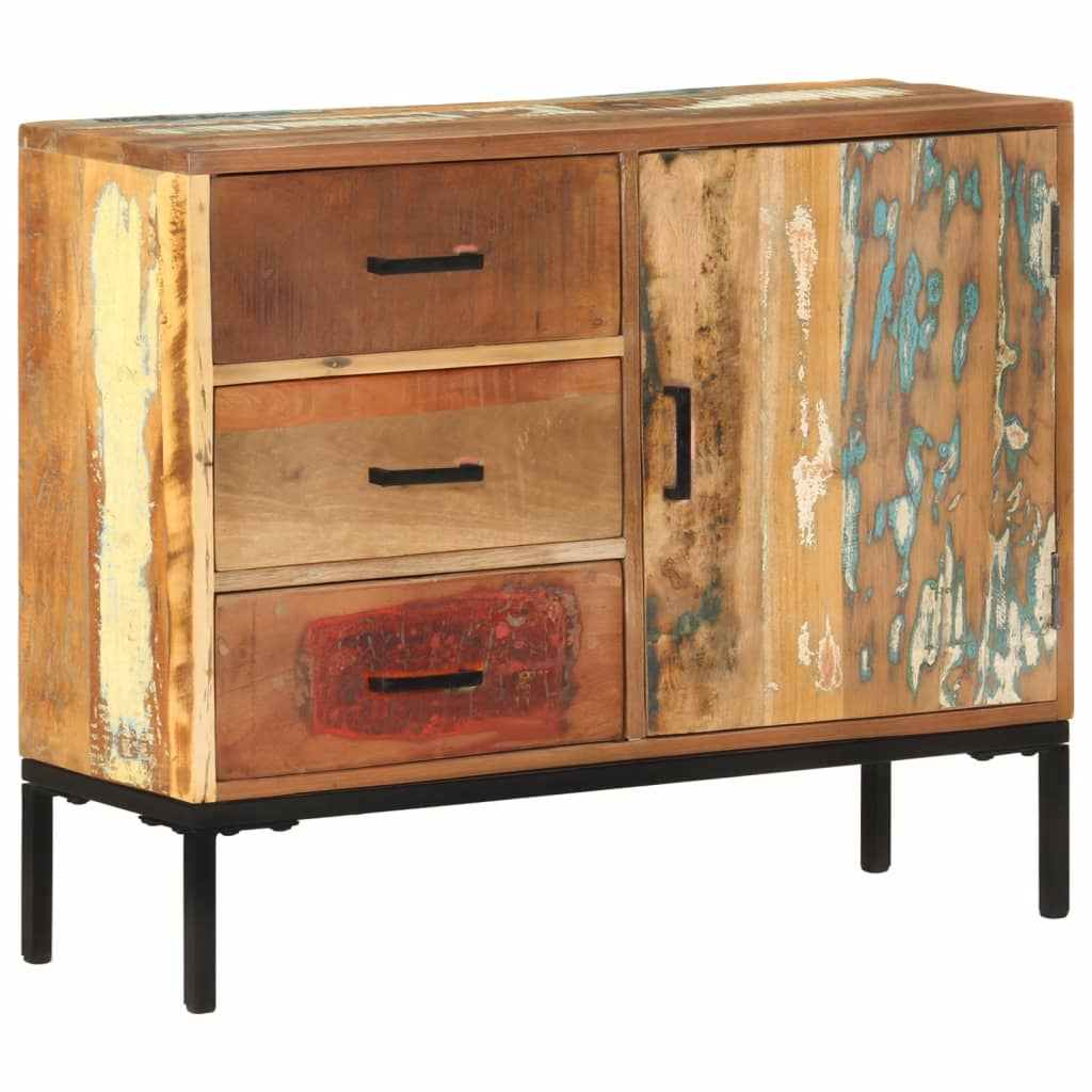 Sideboard 88x30x73 cm | Solid Reclaimed Wood | Eco-Friendly Furniture